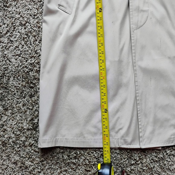 Vintage London Fog Maincoat Trench Coat 42R (16/18 Women ) Beige - Picture 6 of 6